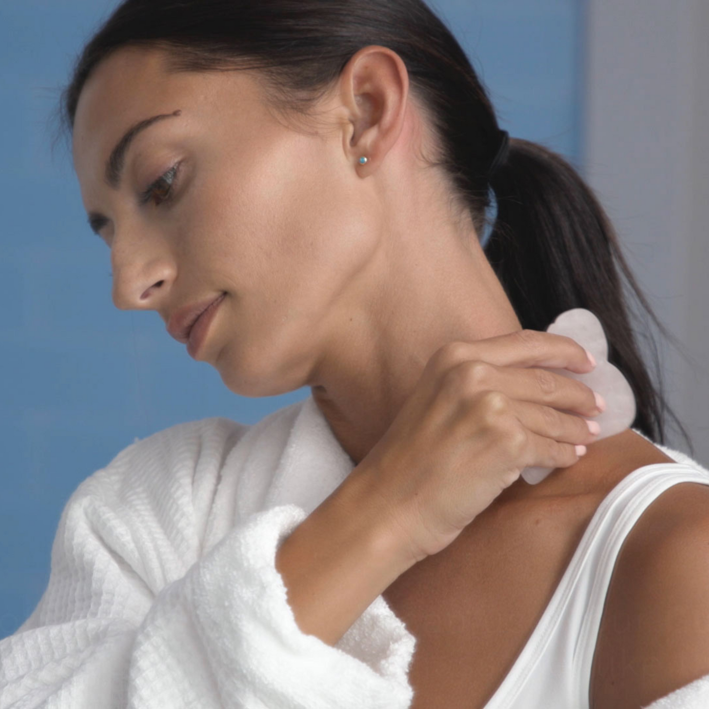Gua Sha Rosenquarz & Yarrow|Pom 5ml