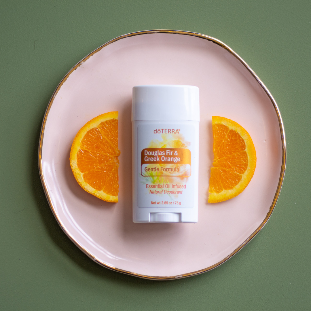 Deodorant Infused with Douglas Fir and Greek Orange