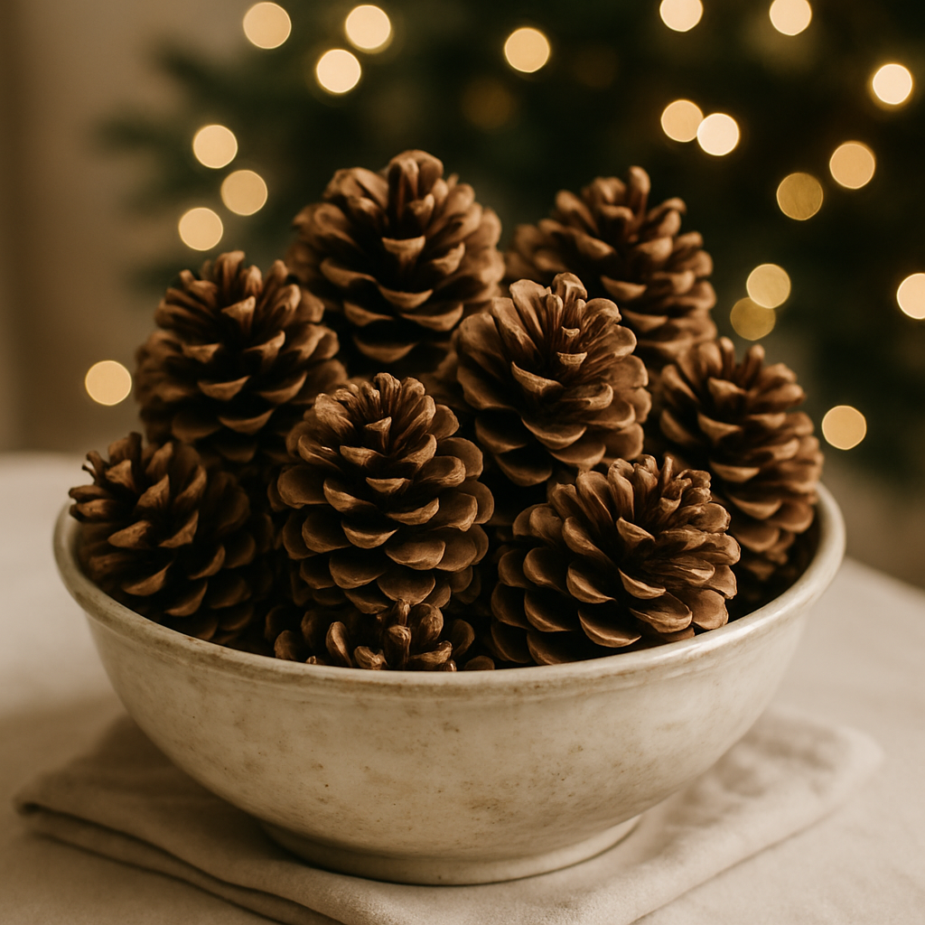 Duftende Weihnachts-Zapfen: DIY Scented Pine Cones für ein festliches Zuhause