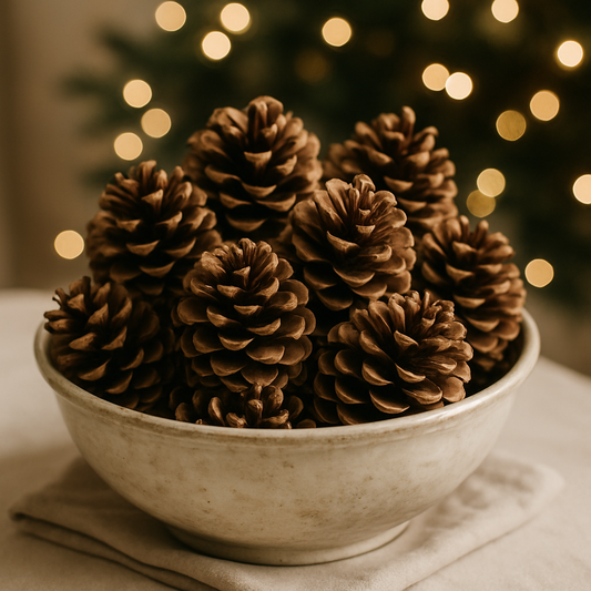 Duftende Weihnachts-Zapfen: DIY Scented Pine Cones für ein festliches Zuhause