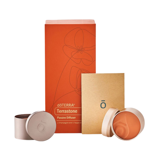 doTERRA Passiv-Diffuser aus Terrastone - 2-teilig
