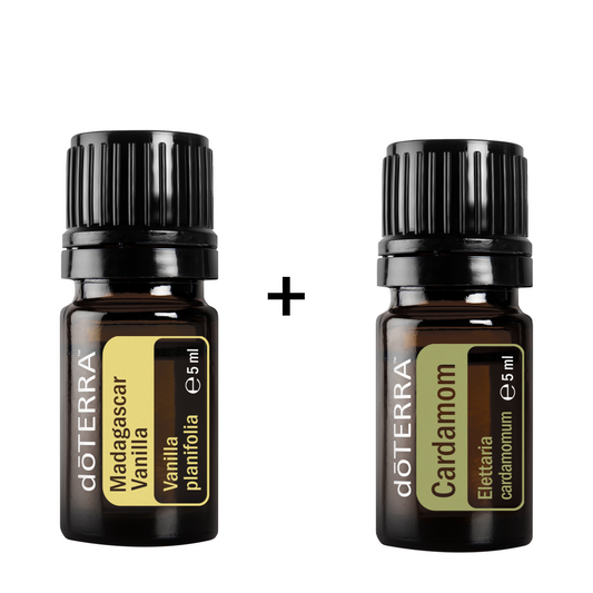 Madagascar Vanilla 5ml + Cardamom 5ml (Back to School BOGO)